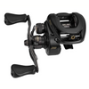 Vue du dessus du moulinet Lew’s BB1 Pro mettant en valeur la bobine Speed Spool et la finition noire mate