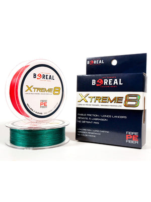 Xtreme8 – Fil tressé 8 brins | 150 verges – Haute performance & sensibilité